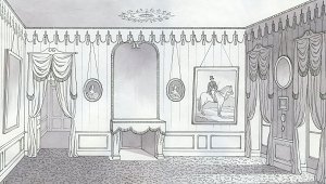 Jardin de style mauresque/miroir de style persan, conception